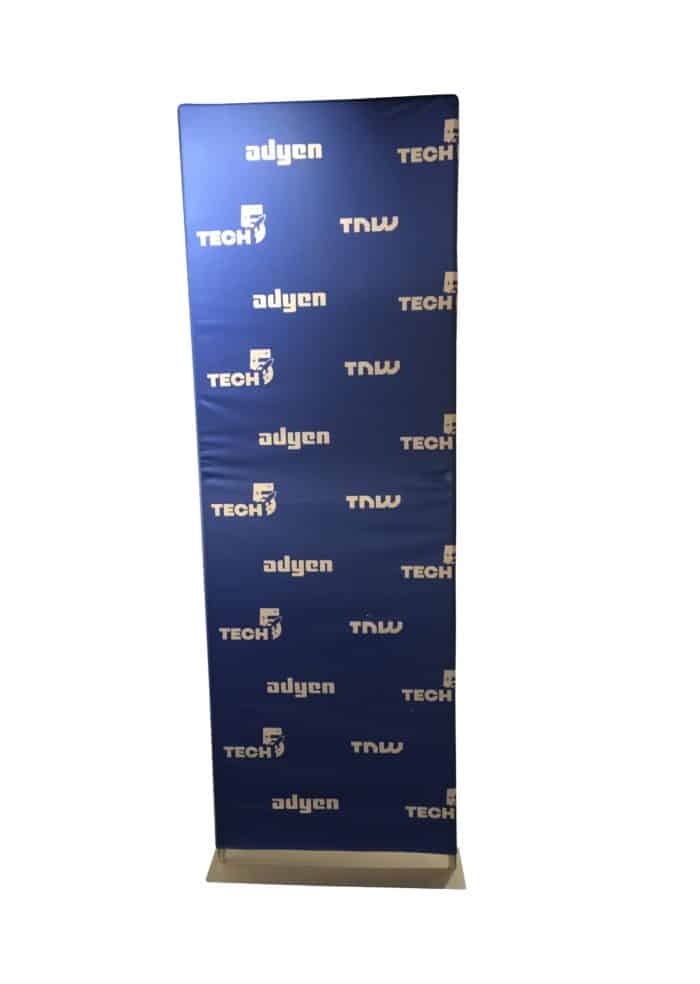 Premium Straight Fabric Banner Stand