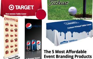 The 5 Most Affordable Event Branding Products