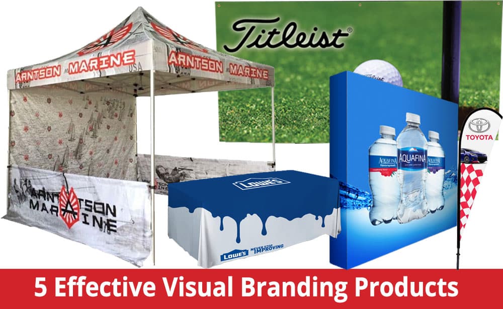 5 most effective visual branding products