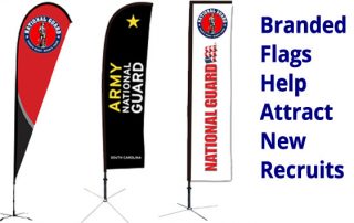 national guard branded flags