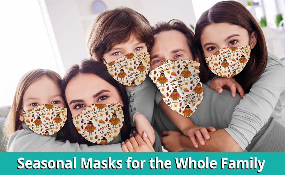 Seasonal Face Masks for the Whole Family