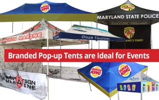 Branded Pop-up Tents are Ideal for Events