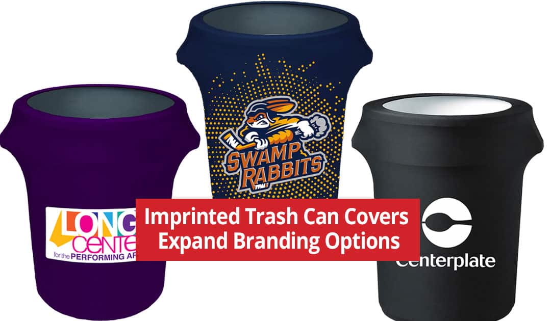 Imprinted Trash Can Covers