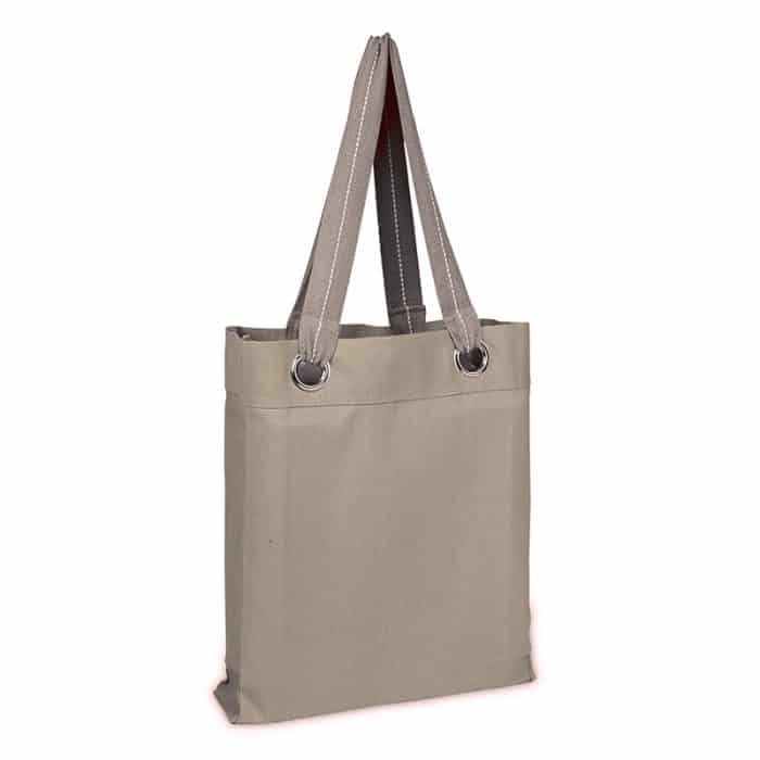 Heavy Gusseted Canvas Grocery Tote Bag