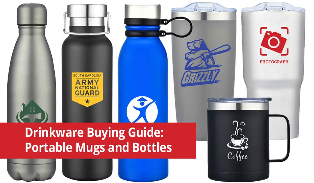 Drinkware Buying Guide: Portable Mugs and Bottles.