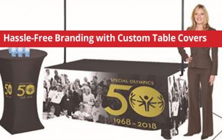 Hassle-Free Branding with Custom Table Covers