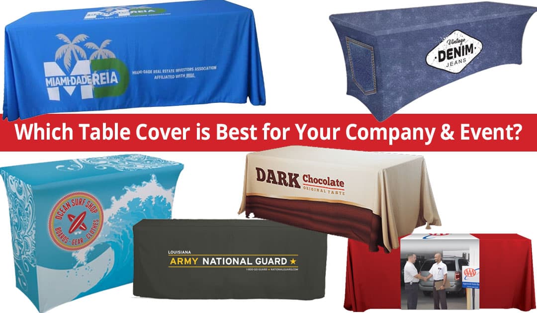 Which Table Cover is Best for Your Company & Event?