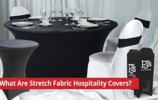 What Are Stretch Fabric Hospitality Covers & How Are They Used?