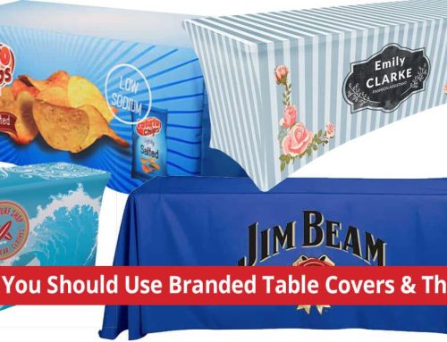 Should You Use Branded Table Covers & Throws at Events?