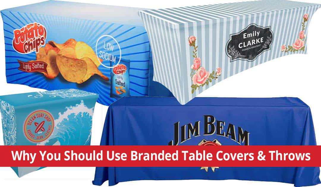 Should You Use Branded Table Covers & Throws at Events?