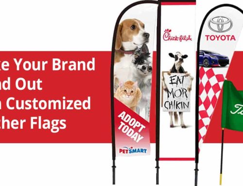 Get Noticed with High-Quality, Vibrant Custom Event Flags
