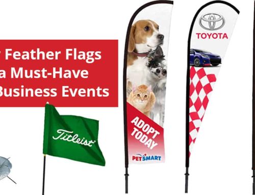 Feather Flags for Business Events: A Must-Have for Brand Promotion