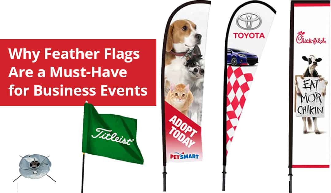 Feather Flags for Business Events: A Must-Have for Brand Promotion