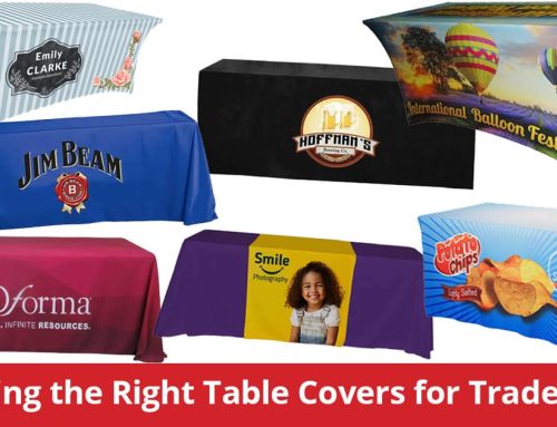 How to Choose the Right Branded Table Covers for Trade Shows