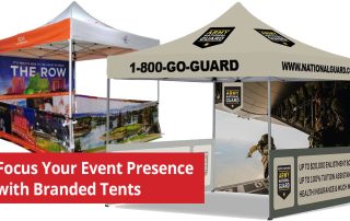Highlight Your Event Presence with Branded Tents