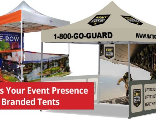 Highlight Your Event Presence with Branded Tents