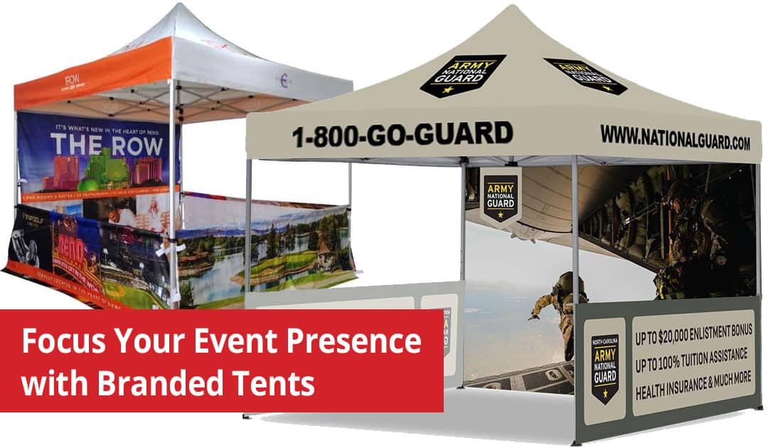 Highlight Your Event Presence with Branded Tents