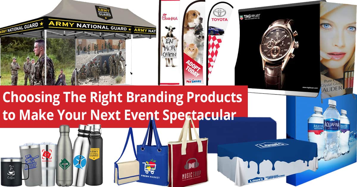 Choose The Right Event Branding Products For Marketing