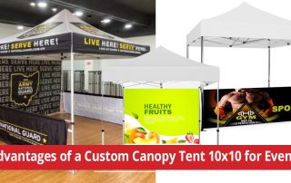 Advantages of a Custom Canopy Tent 10x10 for Outdoor Events