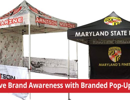 Improve Brand Awareness with Branded 10×10 Pop-Up Tents