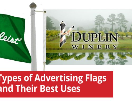 Types of Advertising Flags and Their Best Uses