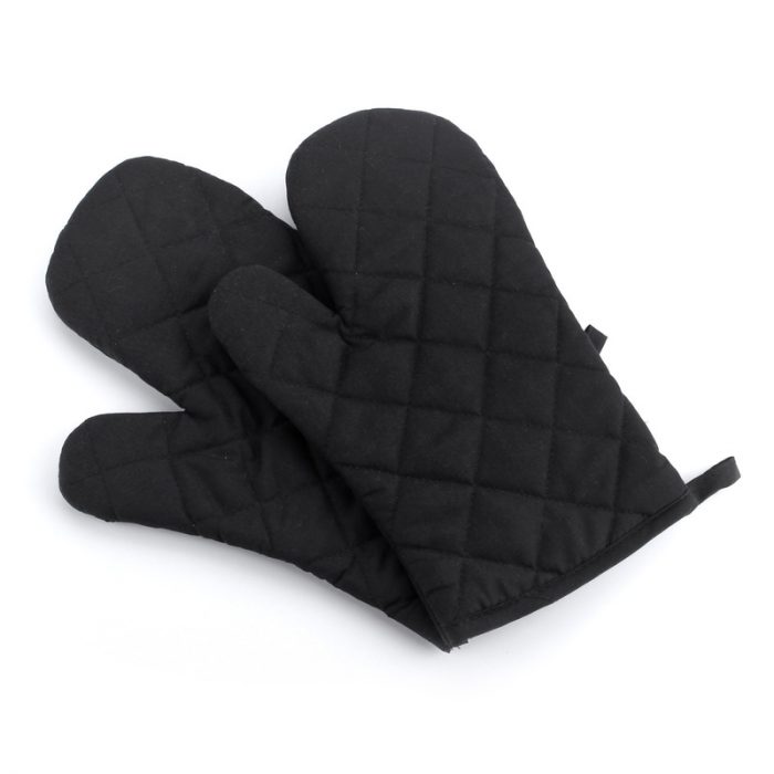 Blank Bright and Stylish Heat-Resistant Oven Mitt - Set of 2 - Image 2